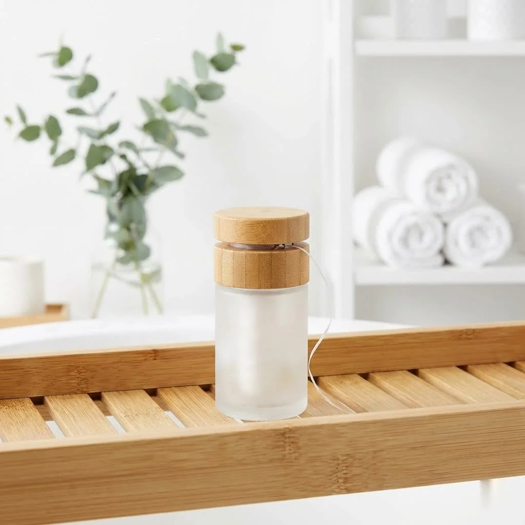 Organic dental floss for a greener smile