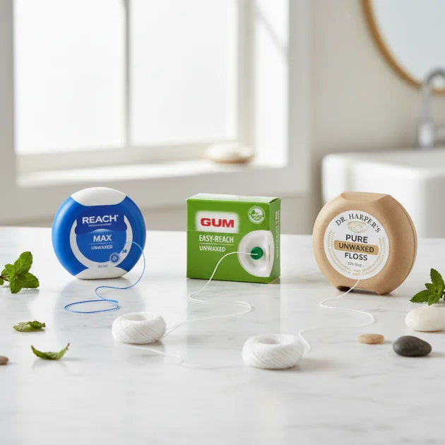 Best Reach Dental Floss for Unwaxed Cleaning: Top 3
